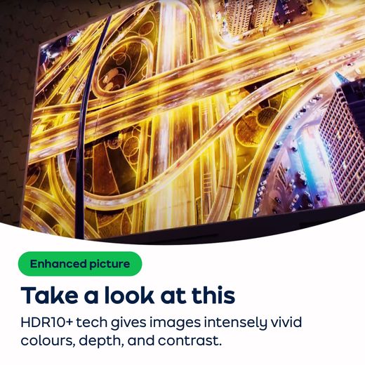 Philips PUS8500/05 55" 4K Ultra HD QLED Smart Ambilight TV - AO Annotation - HDR10+
